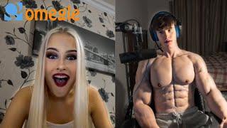 Bodybuilder On Omegle Prank