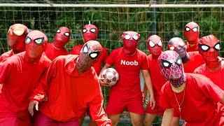 ALL RED SpiderMan NOOB vs PRO  Amazing Comedy  SuperHero Video 2024 