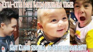 Baby Kiano Tiger Wong Senyum Gemas Aa Rafathar Marah??