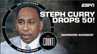 Steph Curry is the GREATEST PG to ever live? Stephen A. reacts to historic night   NBA Countdown