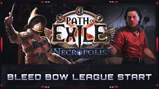 PATH OF EXILE  3.24 – BLEED BOW GLADIATOR – SSF LEAGUE START SIMULATION