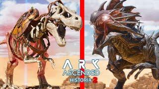 REX ESQUELETO DOMESTICADO ANOMALIA DIMENSIONAL Y EXTRAÑOS DINOSAURIOS ARK Ascended Historia