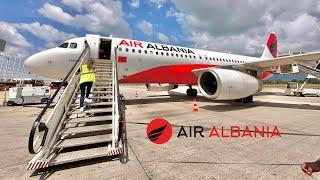 WHAT IS AIR ALBANIA ?  TRIP REPORT  Tirana TIA to Milan MXP  Economy class