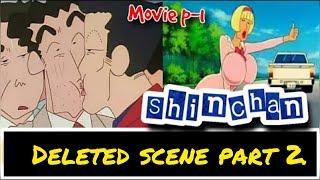 Shinchan cartoon anime Deleted scenes part 25 Movie part  Extrem chatter  HINDI
