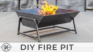 How to Make a DIY Fire Pit from Steel  Welding Projects