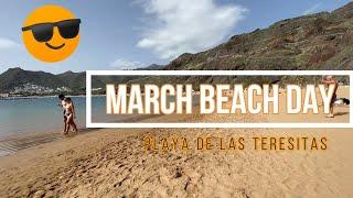 Exploring Playa de las Teresitas in March  The Best Beach in Tenerife?  ️️