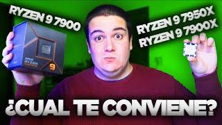 Cual es MEJOR CPU AMD por el PRECIO? Review Ryzen 7900 vs 7900X vs 7950X