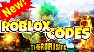 My Hero Rising Roblox 4 SECRET CODES ALL WORKING CODES