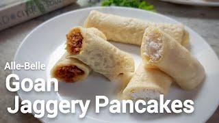 Alle Belle  Jaggery & Coconut Pancakes  Crepes