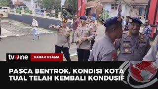 Kondisi Pasca Bentrok Brimob dan Polisi di Tual Maluku  Kabar Utama tvOne