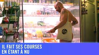 Il fait ses courses en totale nudité - La Soirée de lInfo  Naturistes