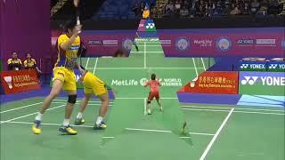 Rare Moments in Badminton  Badminton Bloopers & Funny Moments