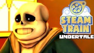 SFM Steam Train Animated-Undertale Bone Jokes