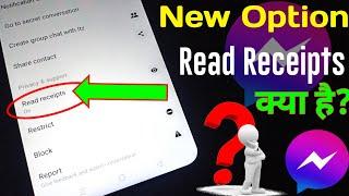 massanger read receipts kya hai  how to read messenger messages without seen