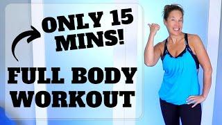 15 Minute Full Body Workout at Home  ALL FITNESS LEVELS