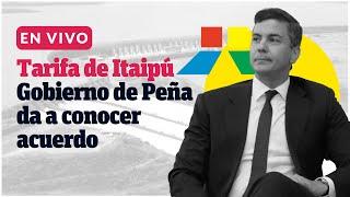 Conferencia de prensa sobre el acuerdo para la tarifa de Itaipú 2024-2026