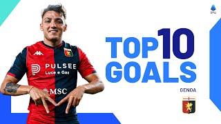 The best goals of every team Genoa  Top 10 Goals  Serie A 202324