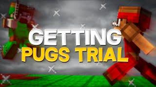 Getting Pugs Trial  Ranked Bedwars Montage