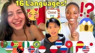 Speaking to People WORLDWIDE in Their Own Languages - OmeTV