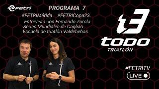 TODO TRIATLÓN PROGRAMA 7  Mérida entrevista con Fernando Zorrilla