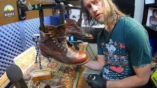 ASMR  REDWING Boots  Worlds Finest ASMR Shoe Shine