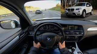 2014 BMW X3 20d 184 Hp POV Test Drive @DRIVEWAVE1