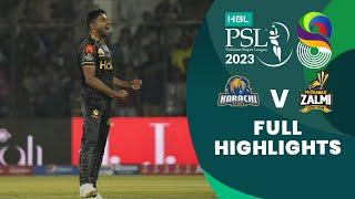 Full Highlights  Karachi Kings vs Peshawar Zalmi  Match 2  HBL PSL 8  MI2T