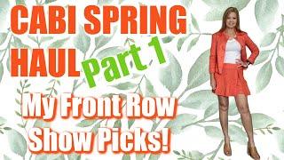 CABI Spring Haul - Part 1  March 2023  My Front Row Show Picks
