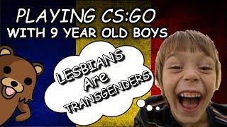 PLAYING CSGO WITH 9 YEAR OLD KIDS