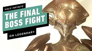 Halo Infinite Legendary Difficulty Final Boss Fight Against Harbinger 4K60FPS