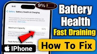 How To Fix Iphone Battery Draining Fast  Iphone Ki Battery Jaldi Khatam Ho Jati Hai