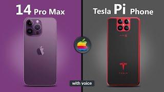 Tesla Phone Pi vs iPhone 14 Pro Max  APPLE VERSUS
