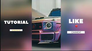 Tutorial trend video creative video yasashni o’rganamiz  GELIK Mers gtr skyline Nissan