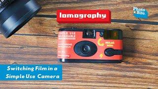 How To Reload a Lomography Simple Use Camera with Fresh Film