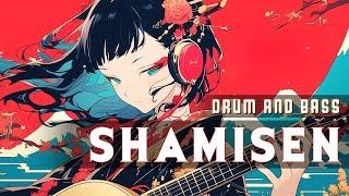 SHAMISEN 【三味線】 Japanese Modern Fusion - Drum & Bass  Background Music for StudyingDriving