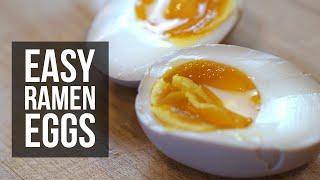 Easy Ramen Egg Ajitama Recipe