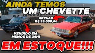 AINDA TEMOS UM CHEVETTE À VENDA AQUI NA LOJA