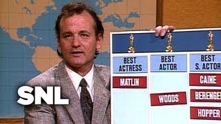 Bill Murrays Oscar Predictions - Saturday Night Live