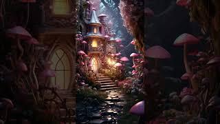 Enchanted Forest Rainfall Soothing 8D Solfeggio Frequencies #shorts #8daudio  #relaxingmusic