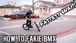 How To Fakie BMX