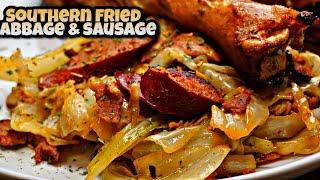 The BEST Southern Fried Cabbage with Sausage Recipe EVER  Ray Macks Kitchen and Grill