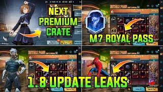 M7 ROYAL PASS REWARDS  PUBG & BGMI 1 TO 50 RP REWARDS  1.8 UPDATE PUBG