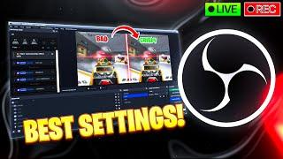 The BEST OBS Settings for Streaming & Recording Games in CRISPY QUALITY NO LAG Full Guide