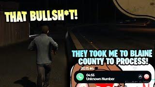 Ramee Consults Nino After Getting Caught By BCSO For a Bogus Charge  NoPixel RP  GTA RP