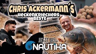 Chris Ackermann´s Heckenkriechers Beste jetzt bei Nautika - Boilieproduktion - #nautikabaits