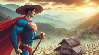 buat gambar dengan AI Super Hero Superman