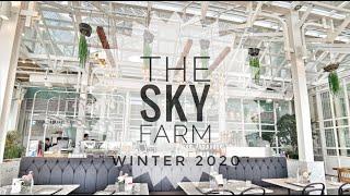 Greenhouse inspired restaurant in Seoul The Sky Farm