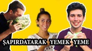 ŞAPIRDATARAK YEMEK YEME ŞAKASI - SOSYAL DENEY