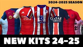 New Leaked and Confirmed Football Kits For Upcoming Season 2024-2025...