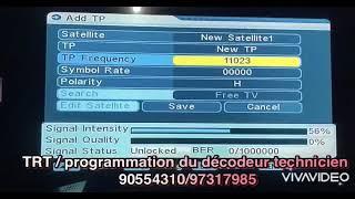 configuration decodeur de programmation antennes paraboliques